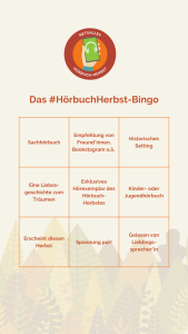 Das #HörbuchHerbst-Bingo Story