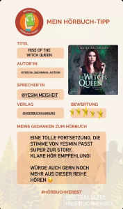 Witch Queen Hörbuch-Tipp