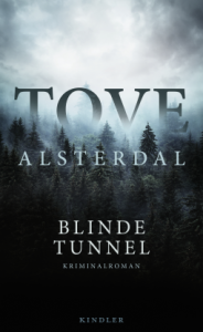 Cover von "Blinde Tunnel". Zu sehen ist ein dunkler, nebliger Wald von oben.