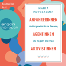 Cover von "Anführerinnen, Agentinnen, Aktivistinnen" von Maria Pettersson.