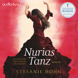 Cover von "Nurias Tanz" von Stefanie Hohn und gesprochen von Vera Stölzel-Hegemann